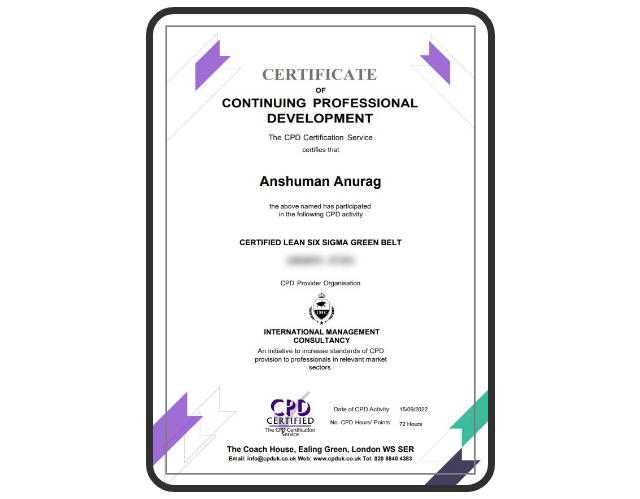 CPD Membership Certificate